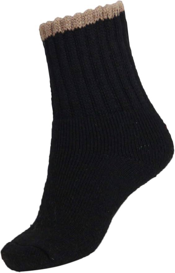 BomKinta Boot Socks for Women Winter Solid Thick Warm Socks Cozy Crew Socks Christmas Gift