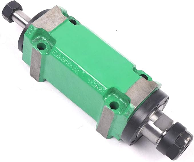 ER20 Collet Chuck Power Head Spindle Power Unit 60mm Cutting/Boring/Milling machine Tool Spindle 750W 0.75KW 1hp Waterproof For Drilling Application (Angle contact (for boring and milling) waterproof)