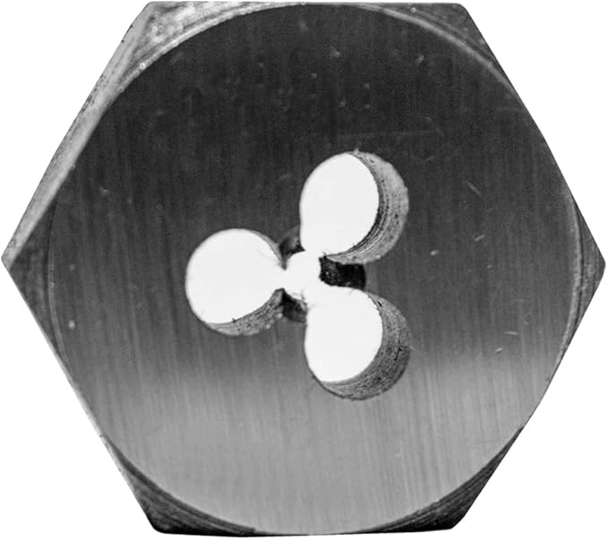 Century Drill & Tool 96102 Carbon Steel Die, 6-32NC