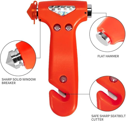 Seatbelt Cutter and Window Breaker for Cars,Glass Breaker,Auto Escape Safety Hammer Tool Under Water,Emergency Car Safety Accessories,Truck竊똙ehicle