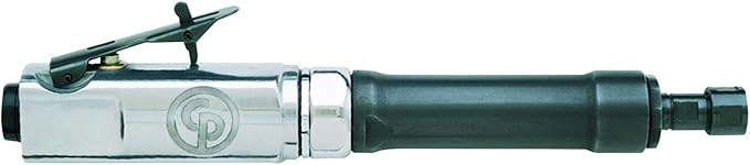 Chicago Pneumatic CP860ES - Air Die Grinder Tool, Welder, Woodworking, Automotive Car Detailing, Stainless Steel Polisher, Heavy Duty, Straight, Ext. Anvil, 1/4 Inch (6 mm), 0.54 HP/ 400W - 24000 RPM