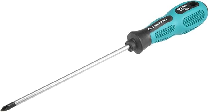 uxcell #1 Phillips Screwdriver 6 Inch Round Shaft Non Slip Comfortable Handle