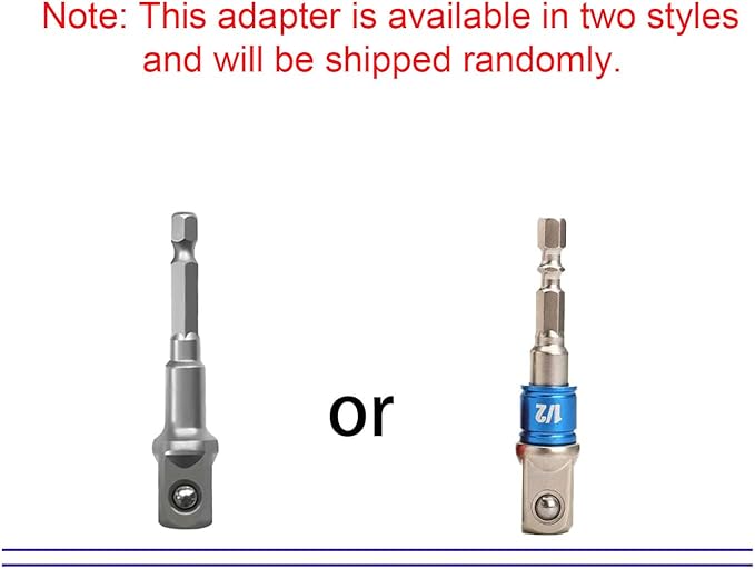 Offset Wrench Extender - 1/2" Drive Impact Wrench Adapter, Heavy-Duty Ratchet Extension for Tight Spaces, Fits Standard Sockets
