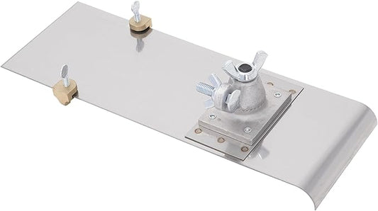 MARSHALLTOWN Stainless Steel Walking Edgers w/Adjustable Groover, 10mm Radius, 25mm Groove Depth, Made In The USA, 3494W