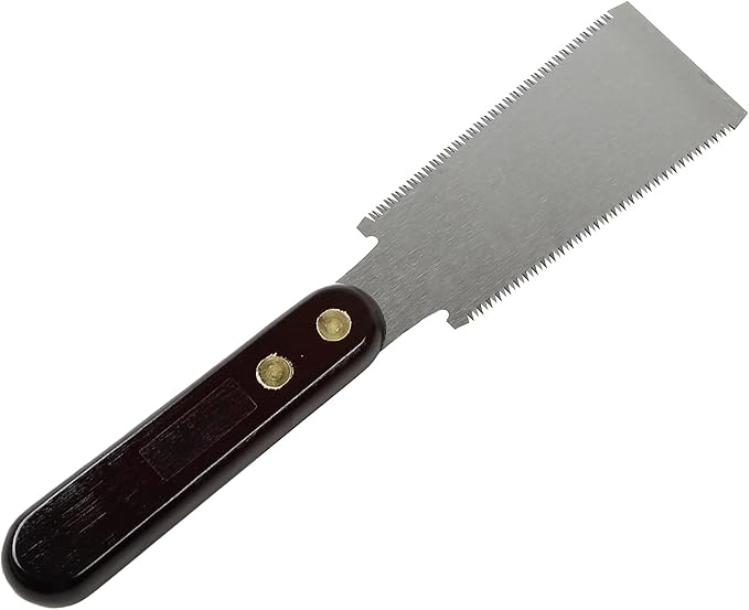 Woodworking Saw MINI Ryoba Double Edge Flush cut, Japanese Pull Saw for Woodworking and Wood Craftsmanship, (Ryoba Double Edge)
