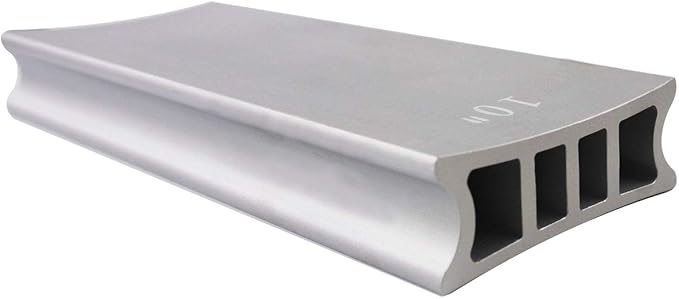 Guyker Two-Way Radius Sanding Block for Fret Leveling Fingerboard - Aluminum Sanding Beam Luthier Tool for Guitar & Bass Repair & Maintenance CNC Machined (1 Piece, Radius 10??+ 14??