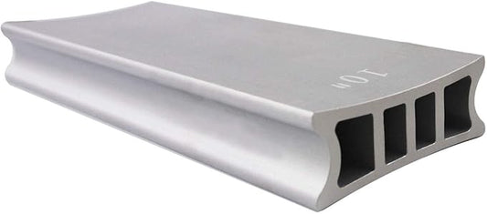 Guyker Two-Way Radius Sanding Block for Fret Leveling Fingerboard - Aluminum Sanding Beam Luthier Tool for Guitar & Bass Repair & Maintenance CNC Machined (1 Piece, Radius 10??+ 14??