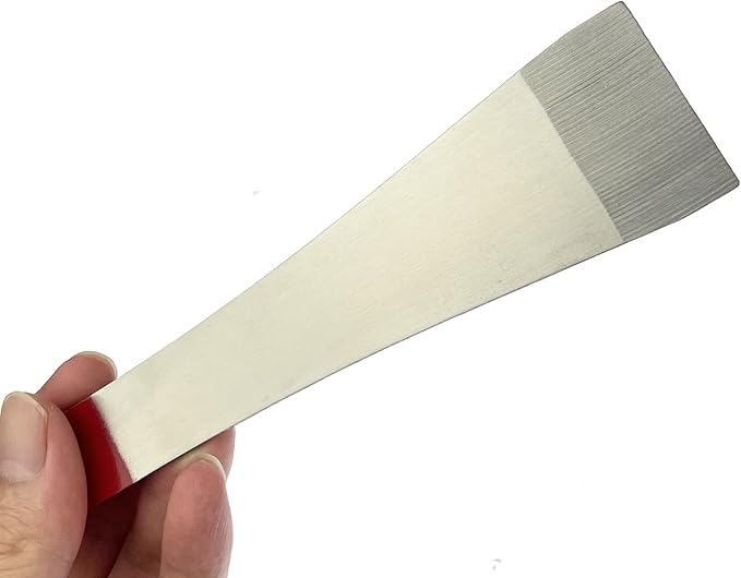 4 Pack Steel Beekeeping Hive Tool Hive Scraper Tool Bee Frame Lifter and Scraper Equipment for Beekeepers, 2 Types