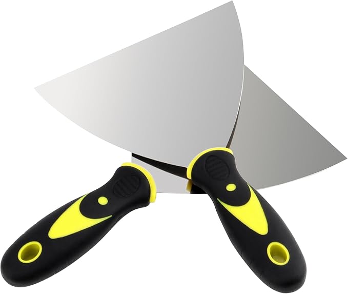 20 PCS 6 Inches Putty Knife, Heavy Duty Putty Knife Scraper, Spackle Knife for Drywall Finishing, Plaster Scraping, Patching and Painting, Decals, and Wallpaper