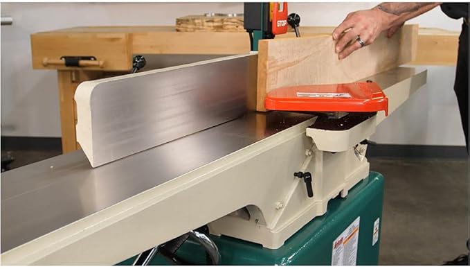 Grizzly Industrial G0855-8" x 72" Jointer with Built-in Mobile Base