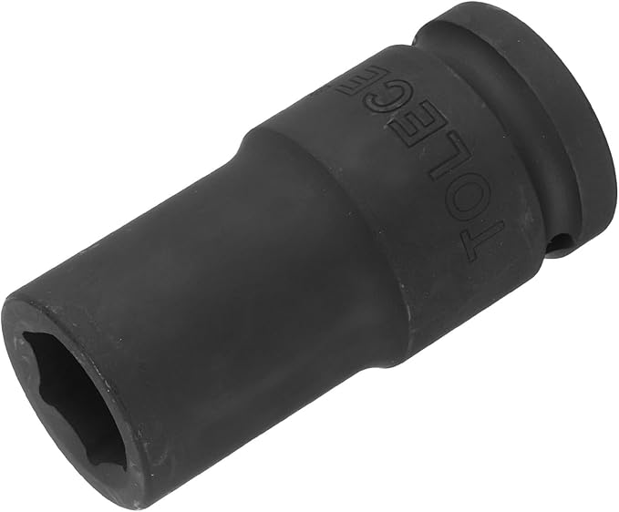 uxcell 3/4-Inch Drive 20mm 6-Point Deep Impact Socket, CR-MO Steel 78mm Length, Metric Sizes