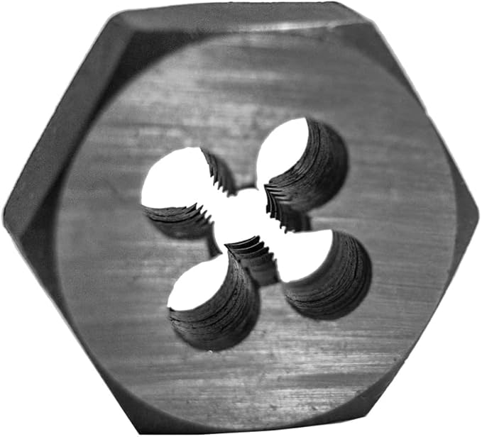 Century Drill & Tool 96203 Carbon Steel Die, 5/16-18NC