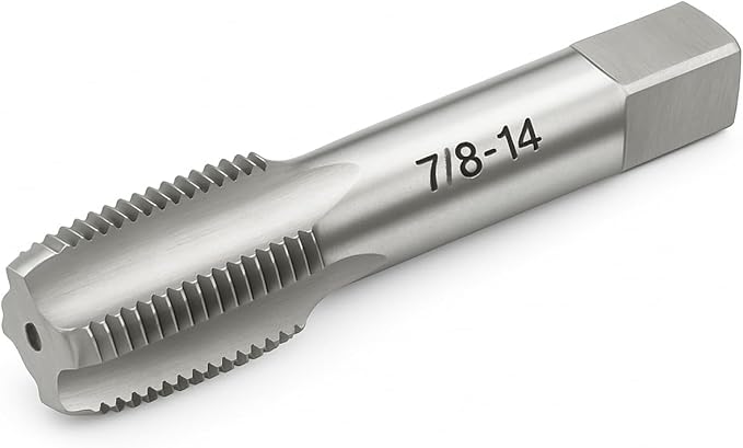 7/8"-14 Thread Tap 6542 HSS Thread Maker for Internal Thread Repair and Fabrication