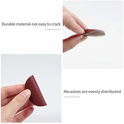 SPEEDWOX Sander Disc 100pc Sanding Hook and Loop Sandpaper 800 Grit Sanding Discs 2 inch Sandpaper for Sanders Drill Grinder Rotary Tools Attachment Woodworking Wood Auto, No Hole