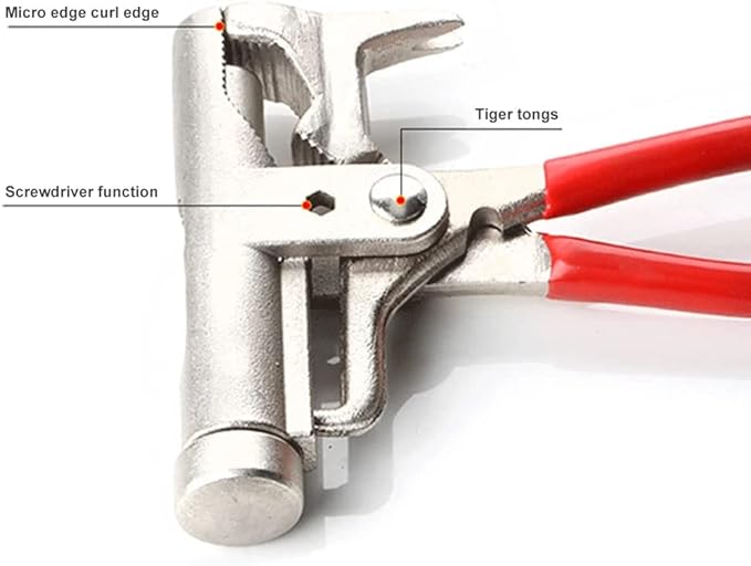 Multifunction Hammer Screwdriver Nail Gun Pipe Pliers Wrench Universal Hammer Screwdriver Pliers Wrench Nail Gun Pipe Clamps Pincers Tool Carpentry Electrical Fitter