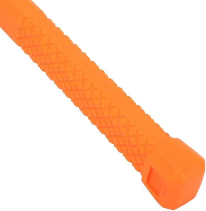 Practical PVC Non-Elastic Rubber Hammer Soft Face Dead Blow Hammer Installing Tool(0.5LB)