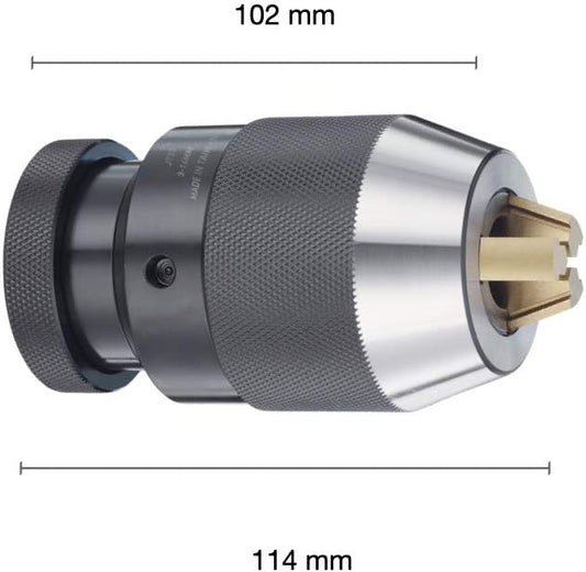 1/8"-5/8" Special Heavy Duty Keyless Drill Chuck, JT33 Mount, Titanium Jaws