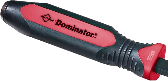 Mayhew Tools 14118 Dominator Pro Curved Pry Bar, 42", Red