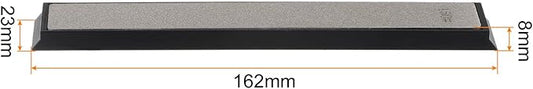 uxcell Diamond Sharpening Stones 150 Grit Whetstone Knife Sharpener Stone with Non-Slip Base