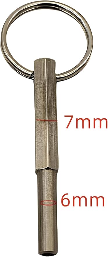 Universal Coffee Machine Wrench Set with Rubber Ring, Compatible with Jura, Krups, AEG & Other Oval Portafilter Espresso Machines, Repair Tool Kit for Home Baristas