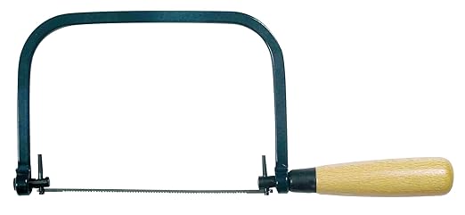 Eclipse 70-CP1R Wood Handle and Steel Frame Coping Saw, 1" Thickness, 12-3/8" Length x 5-1/8" Width