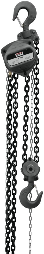 JET 5-Ton Hand Chain Hoist, 20' Lift (Model S90-500-20)