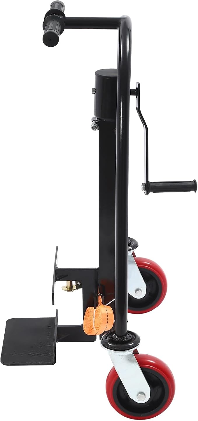 Furniture Moving Tool Set of 2 Manual Furniture and Crate Mover 1300 lbs Capacity Multifunctional Handling Tools for Moving, Warehousing, Furniture Stores (Black)