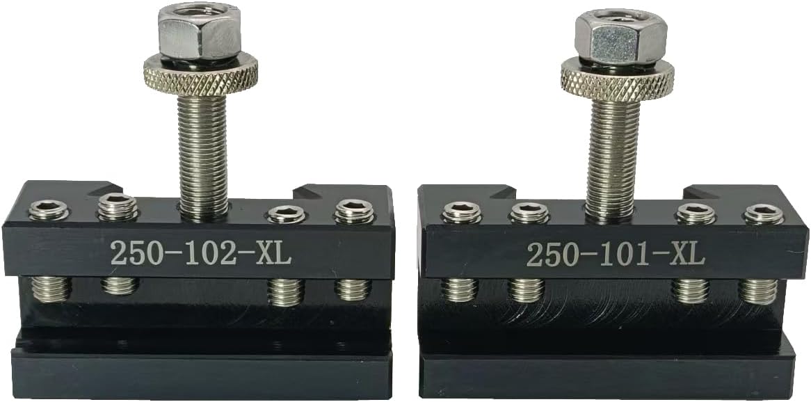 8 PCS Wedge Type AXA Quick Change Tool Post With Tool Holders For Lathe Swing Dia 6-12",250-111 (AXA-8PCS)