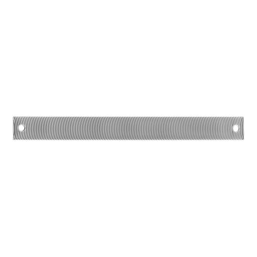 PFERD Hand File Without Tang, Swiss Pattern, Curved Cut, Convex, #2 Coarseness, 14" Length, 1-11/32" Width, 3/16" Thickness