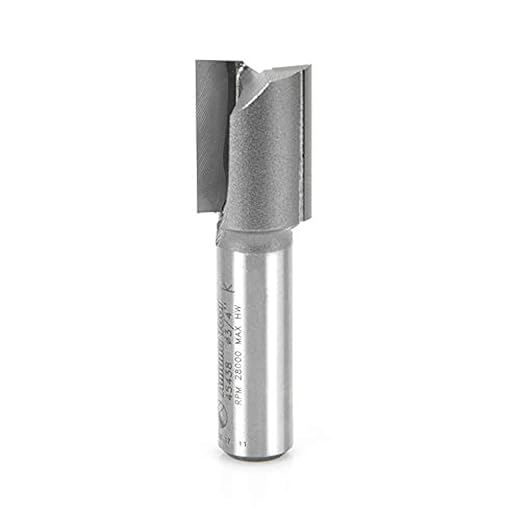 Amana Tool - 45438 Carbide Tipped Straight Plunge 3/4 Dia x 1" 2 Shank