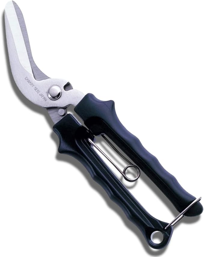CANARY Carpet Cutter Tool Heavy Duty 8" Carpet Scissors for Rug, Artificial Grass, Metal Mesh, Cardboard, Wallpaper, Japanese Stainless Steel Blade, Made in JAPAN