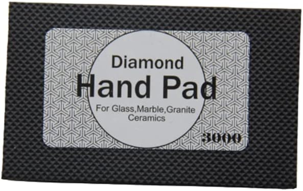 Diamond Sanding Blocks 3000 Grit Diamond Hand Polishing Pad Electroplated Polishing Hand Pads Hand-Held Sanding Block For Stone,Ceramic,Glass