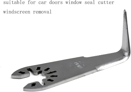 Cold Knife Blade Windshield Removal Auto Glass Cut Out Knife Bent Blade Compatible with Craftsman Dewalt Jobmax, Makita Milwaukee Porter Cable Removing Tool Parts 2PK