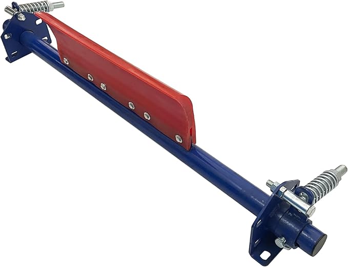 Polyurethane Scraper 23.6" Blade Width H-shape Single Conveyor Scraper Conveyor Belt Sweeper Cleaner Mud Scraper