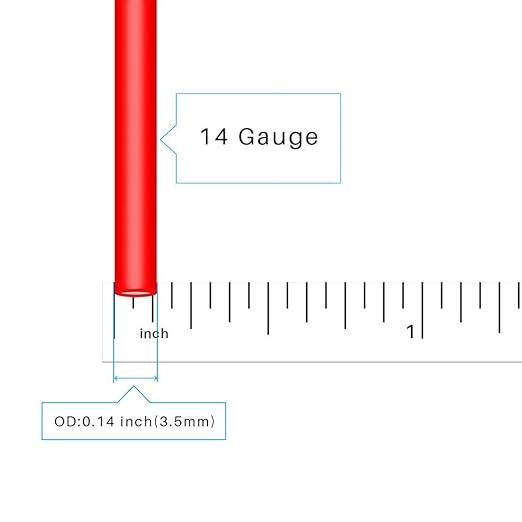 BNTECHGO 14 Gauge Silicone Wire Spool Red and Black Each 20ft 2 Separate Wires Flexible 14 AWG Stranded Tinned Copper Wire