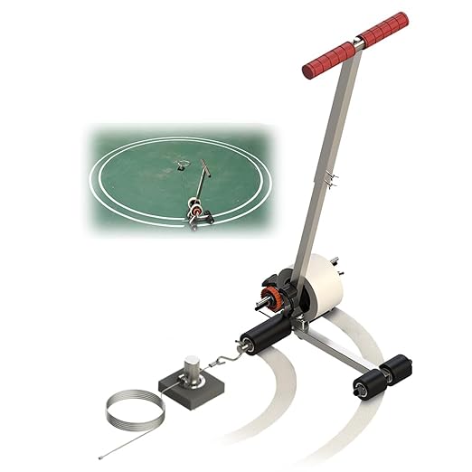 BAUSATZ Floor Tape Applicator竊똌anual Pushing Tape Marking Machine, Tape bonding Machine, Used for Floor Marking, Decoration Protection and Laying,Can Draw arcs, Curves, and Straight Lines