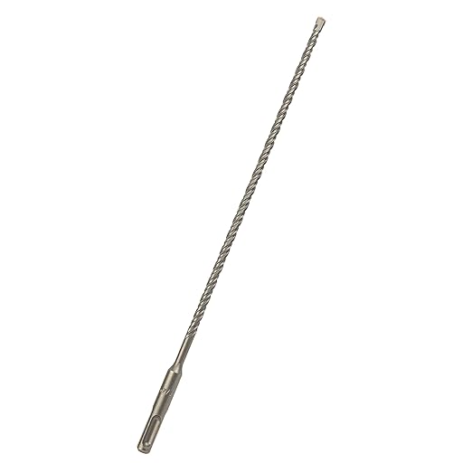 5/16 Inch x 12 Inch SDS Plus Rotary Hammer Drill Bit, Carbide Tipped for Brick, Stone, and Concrete (5/16" x 10" x 12")