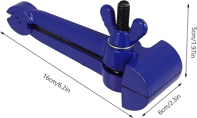 Spheroidal Graphite Steel Hand Vice Durable Fixed Pliers for Woodworking Metalworking Lightweight Handheld Clamp Design Easy Operation