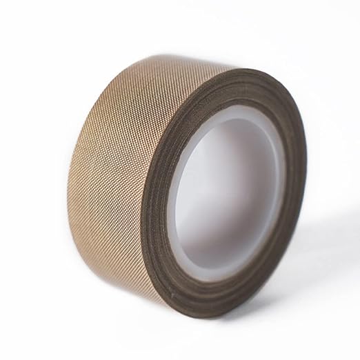 2 Rolls 1/2 Inch x 33 Feet Low Friction Tape High Temperature Teflon Tape,Squeak&Abrasion Resistant, Surface Protection for Wood,Drawer,Cabinet, Furniture, Vacuum Sealer & Hand Impulse Sealers