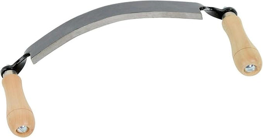 Draw Knife 10" Curved Draw Shave Woodworking Tool (Curved-10 inches)