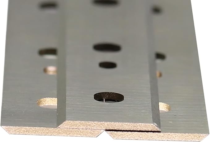 HSS Planer Blades Knives for DeWalt DW735 7352 735X Thickness Planers with 13 Inch Replacement Heat Treated Double edge 1 Set (3 pcs)