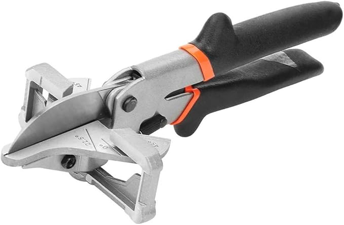 Multi Angle Miter Shear Cutter Hand Tools, 0-135 Degree Adjustable Angle Scissors Trim Shears Multipurpose Cutting Tool
