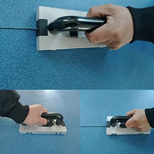 U Type Blade Wheeled Groover Groove Slotting Pull Hand Groover Tool PVC Vinyl Floor Grooving