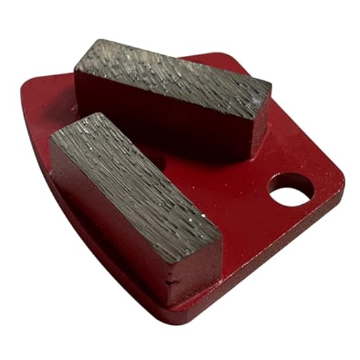 Trapezoidal Diamond Grinding Discs for Iron Horse, Warrior, XtremePolishing & ASL Grinders, 30/40 Grit, Medium Bond, Set of 3PCS