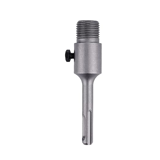 160mm SDS Plus Shank Connecting Rod and a Pilot Drill Bit, for Concrete Cement Brick Hole Saw (SDS Plus Rod: 160mm)