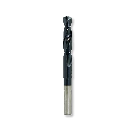 17/32 Inch Cobalt Drill Bit | Reduced Shank High Speed Steel | 17/32 Drill Bit for Stainless Steel and Hardened Metal | HSS M35 Titanium Aluminum Nitride Coating with 1/2" Shank