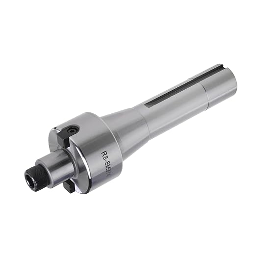 R8 Shank Shell Face Mill Arbor Adapter Holder, Arbor: 3/4'', Range: 1-3/4''-2'', for Bridgeport - 7/16''-20