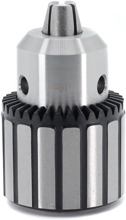 Drill Chuck JESTUOUS JT33 Key Type 5/8 Inch(1-16mm) with MT2 Morse Taper Arbor Heavy Duty Chucks