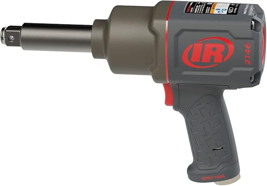 Ingersoll Rand 2146Q1MAX-3 3/4" Air Impact Wrench, Quiet, 2,000ft-lbs Nut-busting torque, Maintenance Duty, 3" Ext Anvil