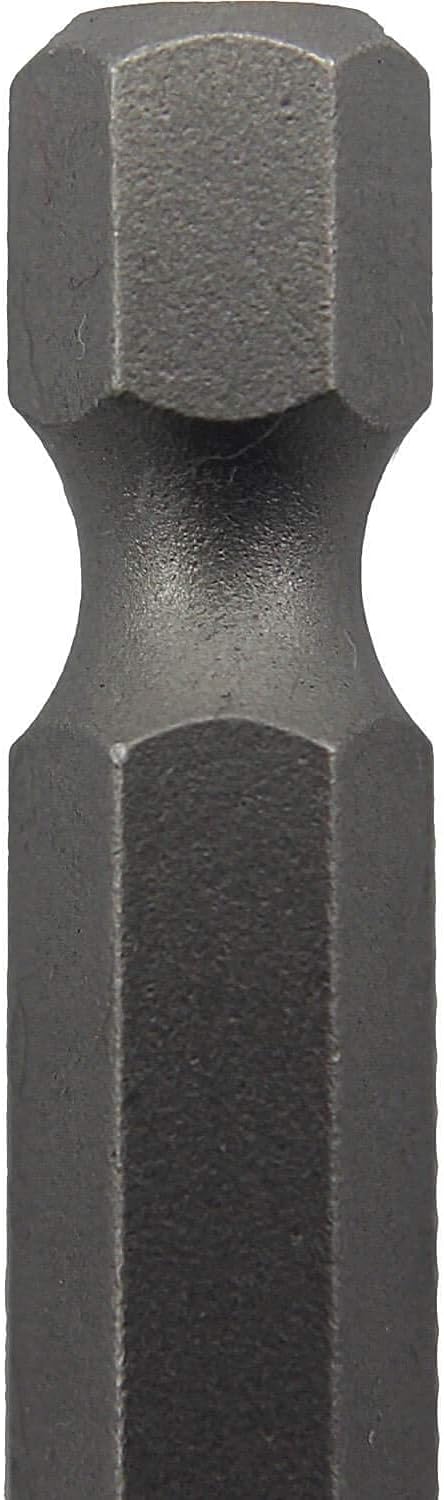 T25 x 3-1/2" Color-Coded Torx/Star Driver Bit with Quick-Change Shank - Precision Fit for T-25 Screws and Fasteners (Single)